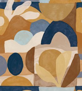 Grandiose Mural by Caselio Camel bleu