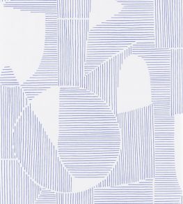 Graphique Wallpaper by Casadeco Bleu