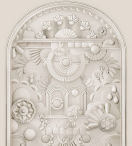 Greenhouse Gathering Arch Mural by Moooi Oyster White