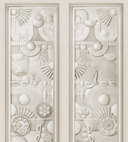 Greenhouse Gathering Window Mural by Moooi Oyster White