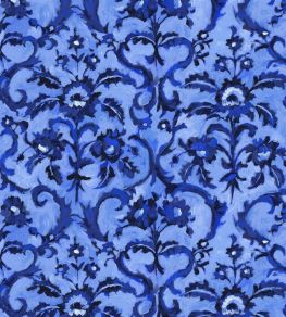 Guerbois Fabric by Designers Guild Cobalt