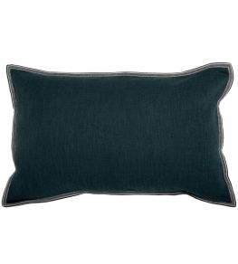 Guethary Cushion by Casamance Bleu Canard
