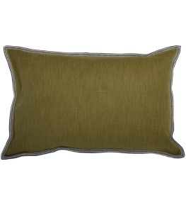 Guethary Cushion by Casamance Olive