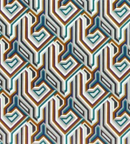Gugg Velvet Fabric by Camengo Emeraude