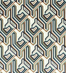 Gugg Velvet Fabric by Camengo Ocre