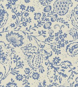 Halcyon Days Wallpaper by Langelid Von Bromssen True Blue