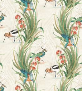 Halcyon Wallpaper by Osborne & Little Coral
