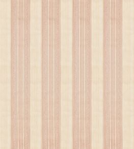 Hanover Stripe Fabric by Zoffany Tuscan Pink
