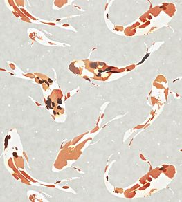 Koi Wallpaper by Harlequin Paprika