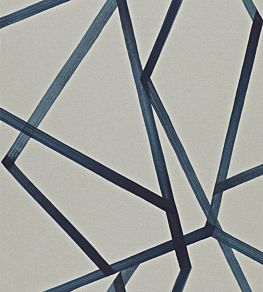 Sumi Wallpaper by Harlequin Linen/Indigo