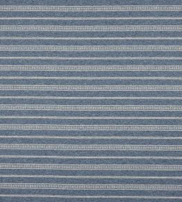 Harris Stripe Fabric by Jane Churchill Blue