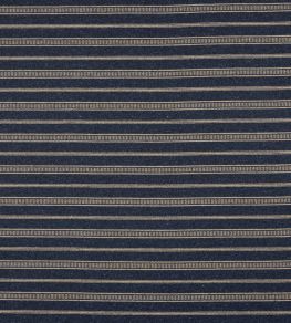 Harris Stripe Fabric by Jane Churchill Navy