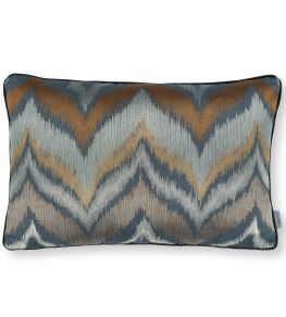 Hazuri Cushion 40 x 60cm by Romo Gunmetal