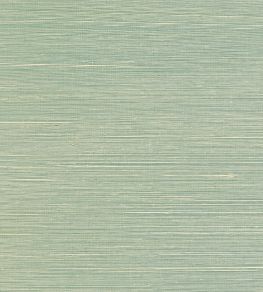 Heather Sisal Wallpaper by Thibaut Green