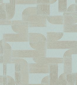Hector Wallpaper by Casamance Opaline / Dore