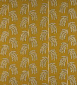 Helio Fabric by Jane Churchill Ochre/Charcoal