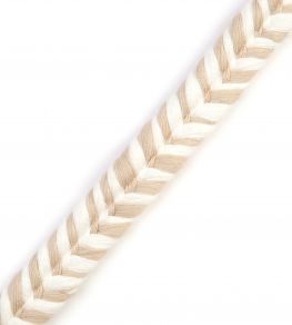 Helter Skelter Piping Trimming by Christopher Farr Cloth Natural