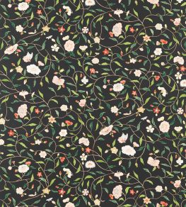 Henrietta's Trail Wallpaper by Zoffany Vine Black