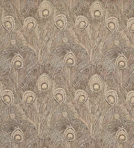 Hera Feather in Vintage Velvet Fabric by Liberty Pewter