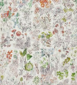 Herbaria Fabric by Osborne & Little Coral