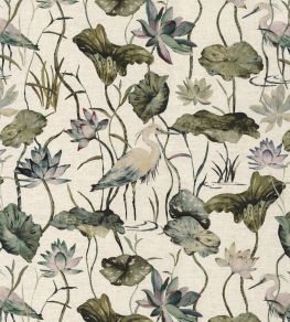 Heron Fabric by Camengo Jade