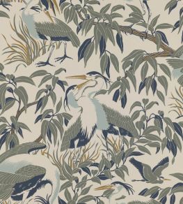 Herons Wallpaper by Langelid Von Bromssen Camouflage