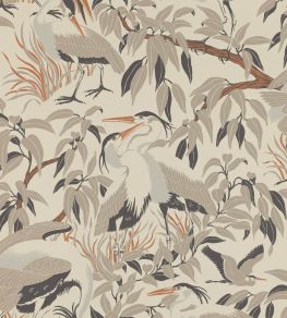 Herons Wallpaper by Langelid Von Bromssen Trench Coat