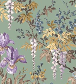 Hestia Fabric by Woodchip & Magnolia Wild Garlic Green