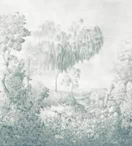 Highgrove Arboretum Mural by Sanderson Ether Blues