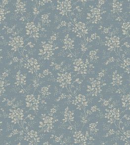 Hip Rose Wallpaper by Borastapeter Blue