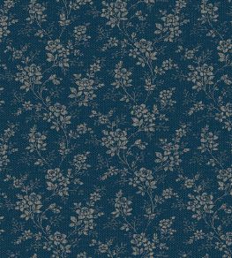 Hip Rose Wallpaper by Borastapeter Navy