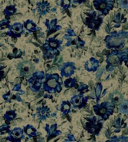 Hirigana Fabric by Designers Guild Indigo