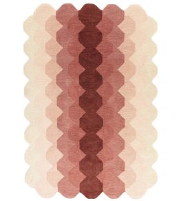 Hive Rug by Asiatic Pink