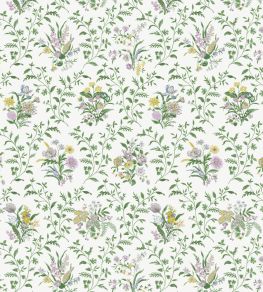 Hollingbourne Fabric by Nina Campbell Green/Lilac/Yellow