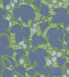 Hops And Glory Wallpaper by Langelid Von Bromssen Ivy Green