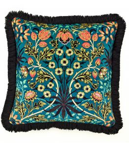 Hyacinth Cushion 50 x 50cm by Archive Enchanted Prussian