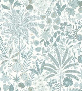 Hope Wallpaper by Caselio Smoke Blue Dore