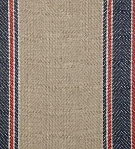 Moffat Fabric by Ian Mankin Dark Navy