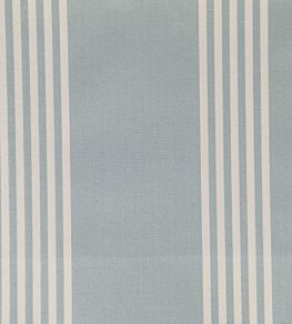 Oxford Stripe Fabric by Ian Mankin Mint