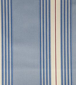 Panama Fabric by Ian Mankin Indigo/Sky