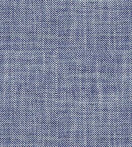 Filey Fabric by Ian Mankin Cobalt
