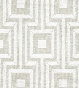 Maze Fabric by Ian Mankin Oatmeal