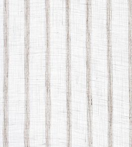 Newlyn Stripe Fabric by Ian Mankin Natural