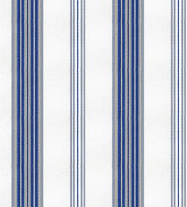 Tenby Stripe Fabric by Ian Mankin Chalk