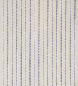 Lining Stripe Fabric by Ian Mankin Indigo