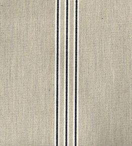 Odeon 8 Fabric by Ian Mankin Black