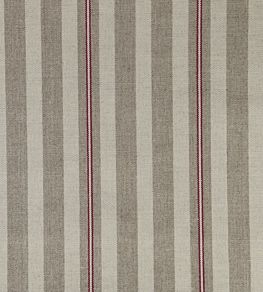 Spencer Stripe 2 Fabric by Ian Mankin Peony