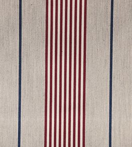 Vintage Stripe 2 Fabric by Ian Mankin Peony