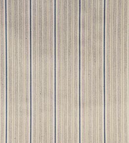 Vintage Stripe 4 Fabric by Ian Mankin Airforce