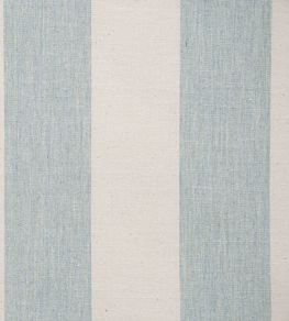 Devon Stripe Fabric by Ian Mankin Mint